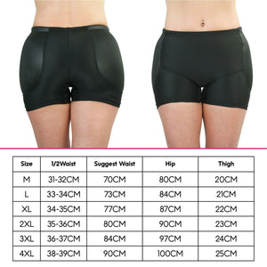 <transcy>Shapeease ™ Braguitas cortas moldeadoras acolchadas sin costuras</transcy>