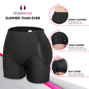 <transcy>Shapeease ™ Braguitas cortas moldeadoras acolchadas sin costuras</transcy>